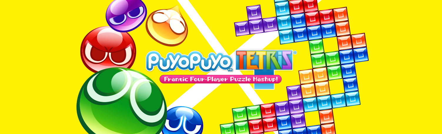 Tetris PuyoPuyo - Frantic Four-Player Puzzle Mashup! - Nintendo