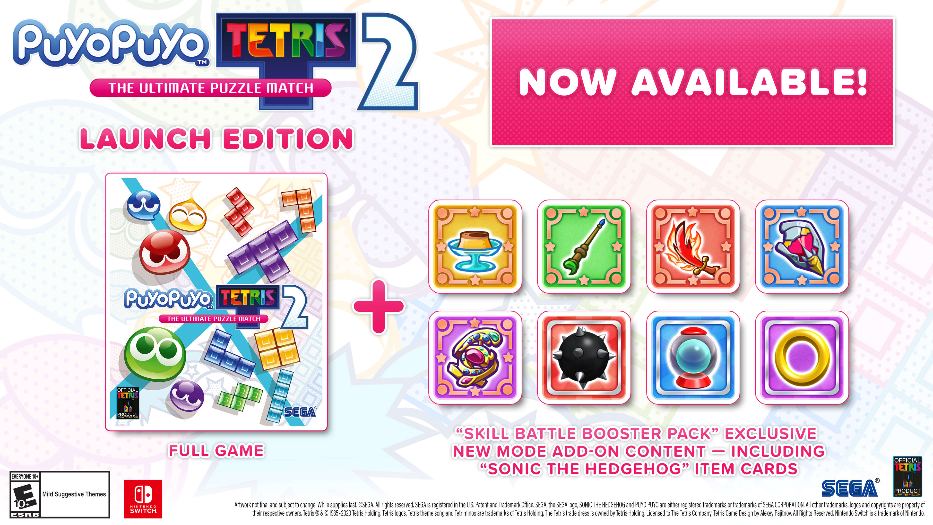 Puyo Puyo Tetris 2 Launch Edition - Switch - VNS Games - Seu próximo jogo  está aqui!